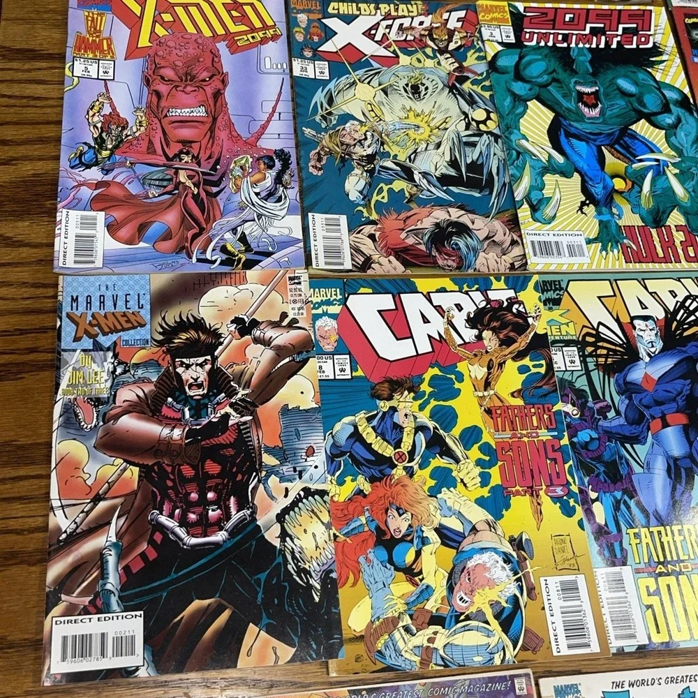 Marvel Comics 1990s Fantastic Four Cable Hulk X-men Avengers Lot Of 19